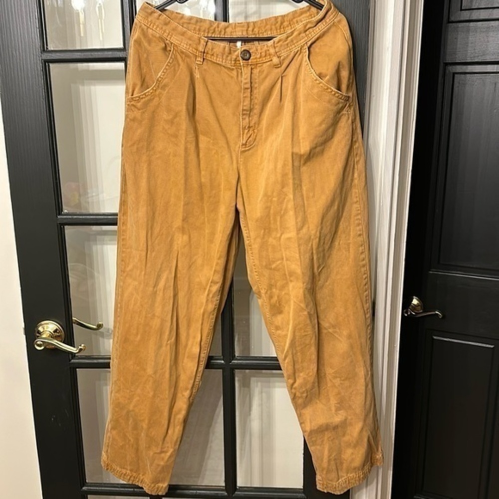 Free People Khaki Trousers